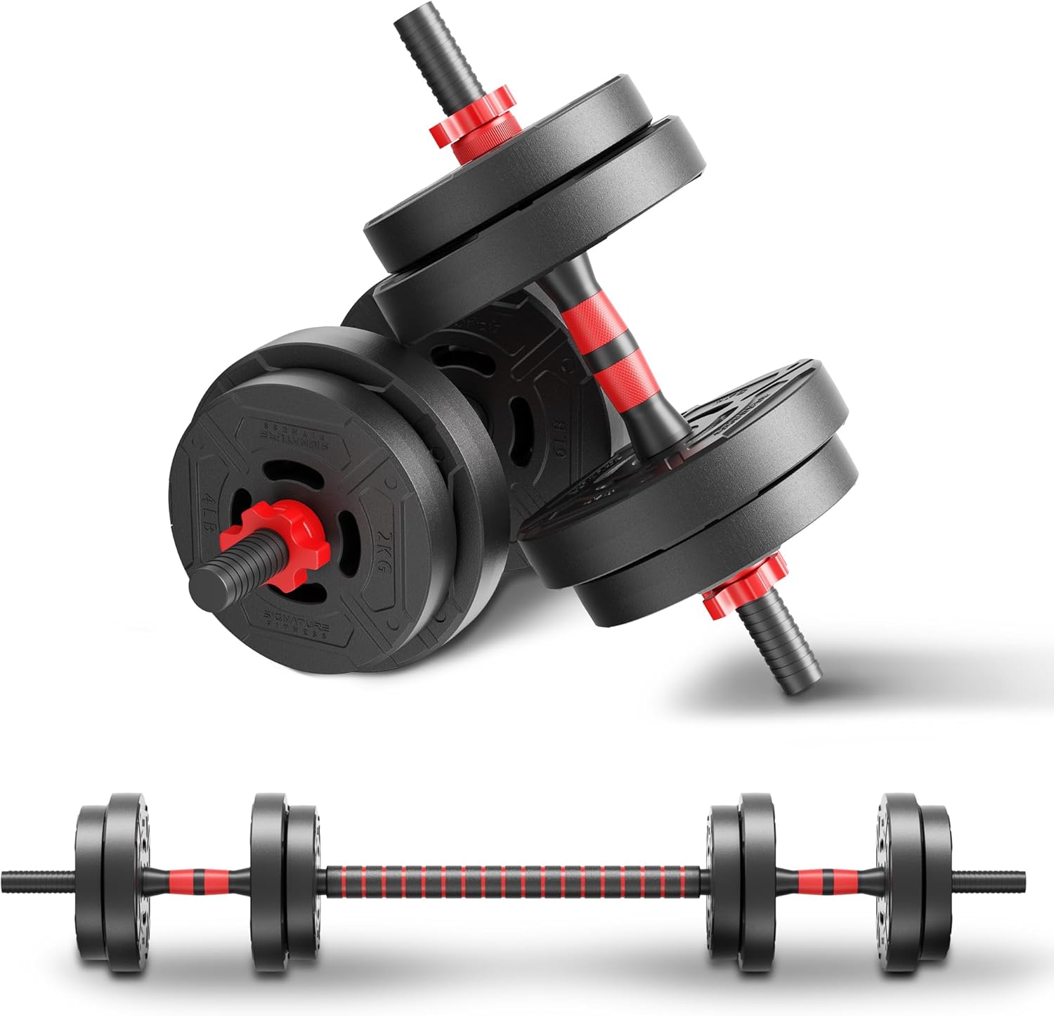 Dumbbell Set - Set Dumbbell & Barbell 2-in-1 yang