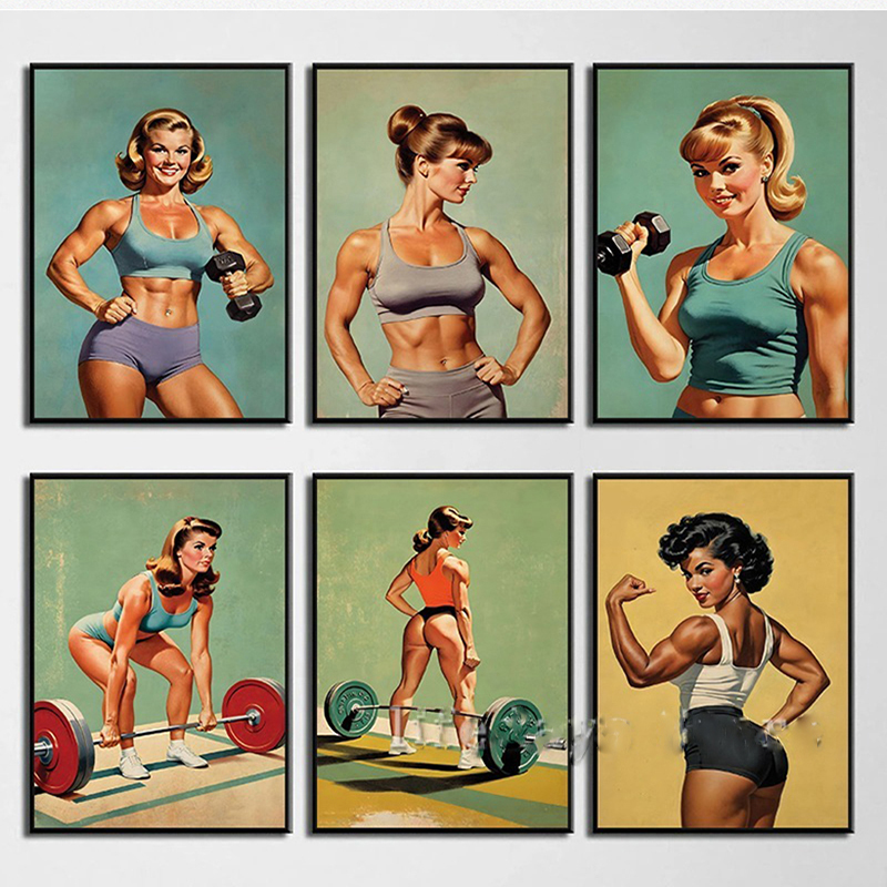 Sports Equipment Poster - Poster dan Lukisan Kanvas Cetak Gambar