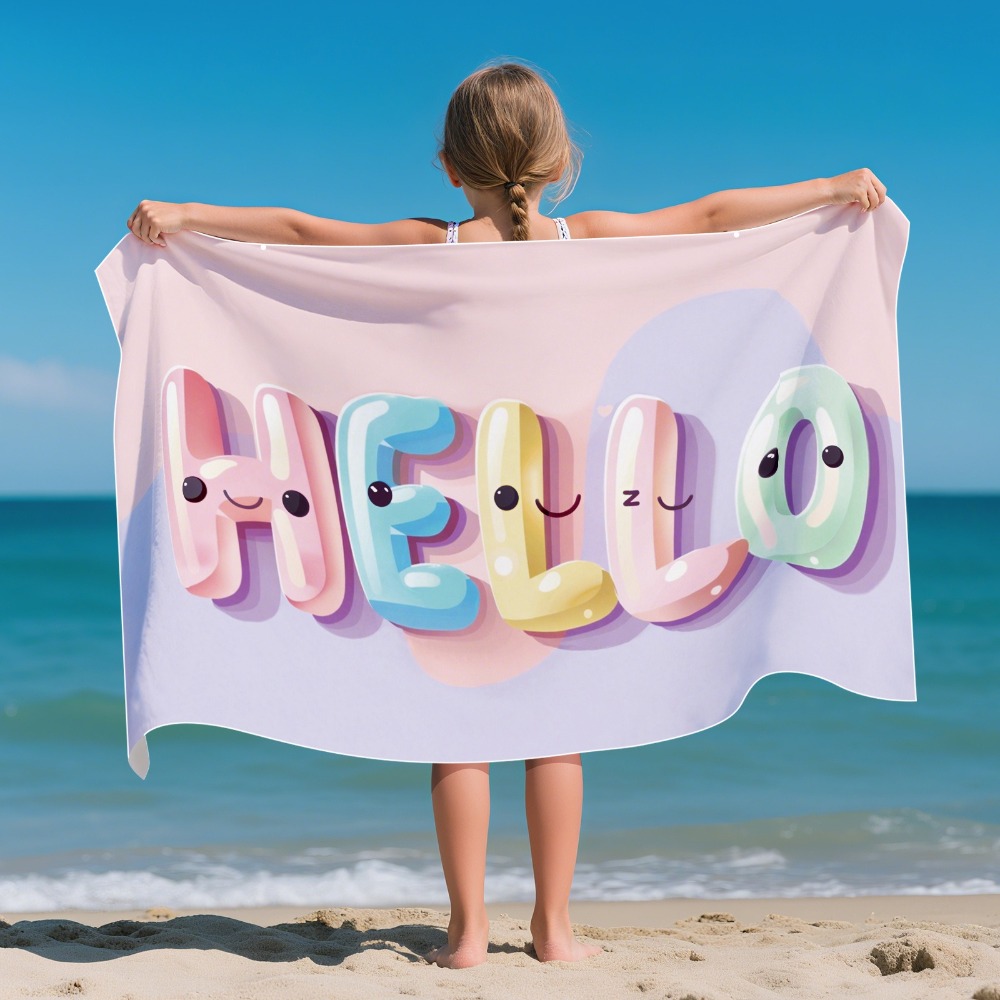 Handuk Pantai Pola Kartun Vers - Yoga Mat ulasan dan harga