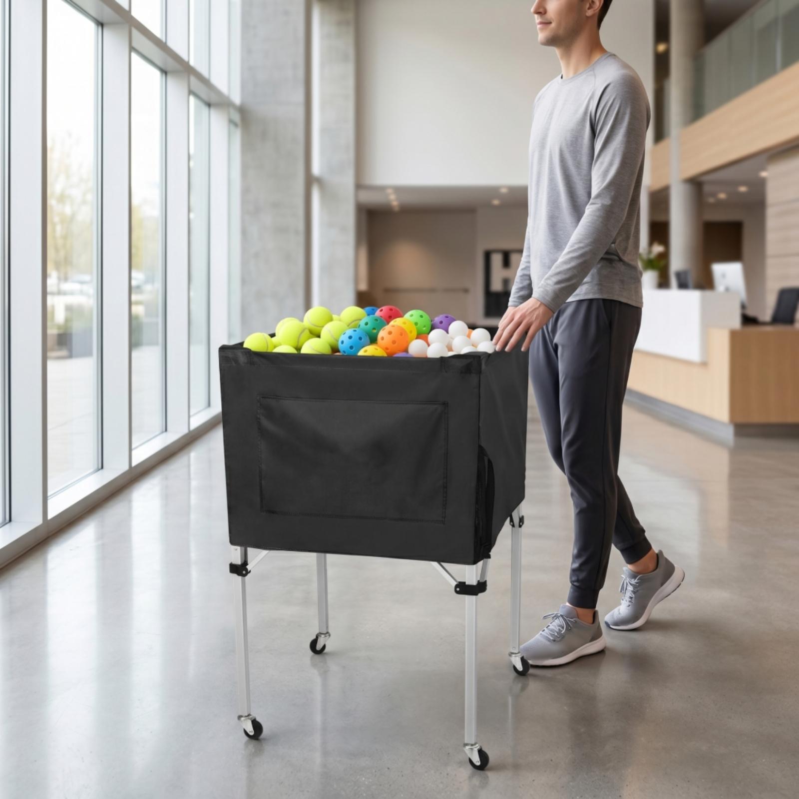 Troli Penyimpanan Bola Lipat,  - Gym Ball ulasan dan harga