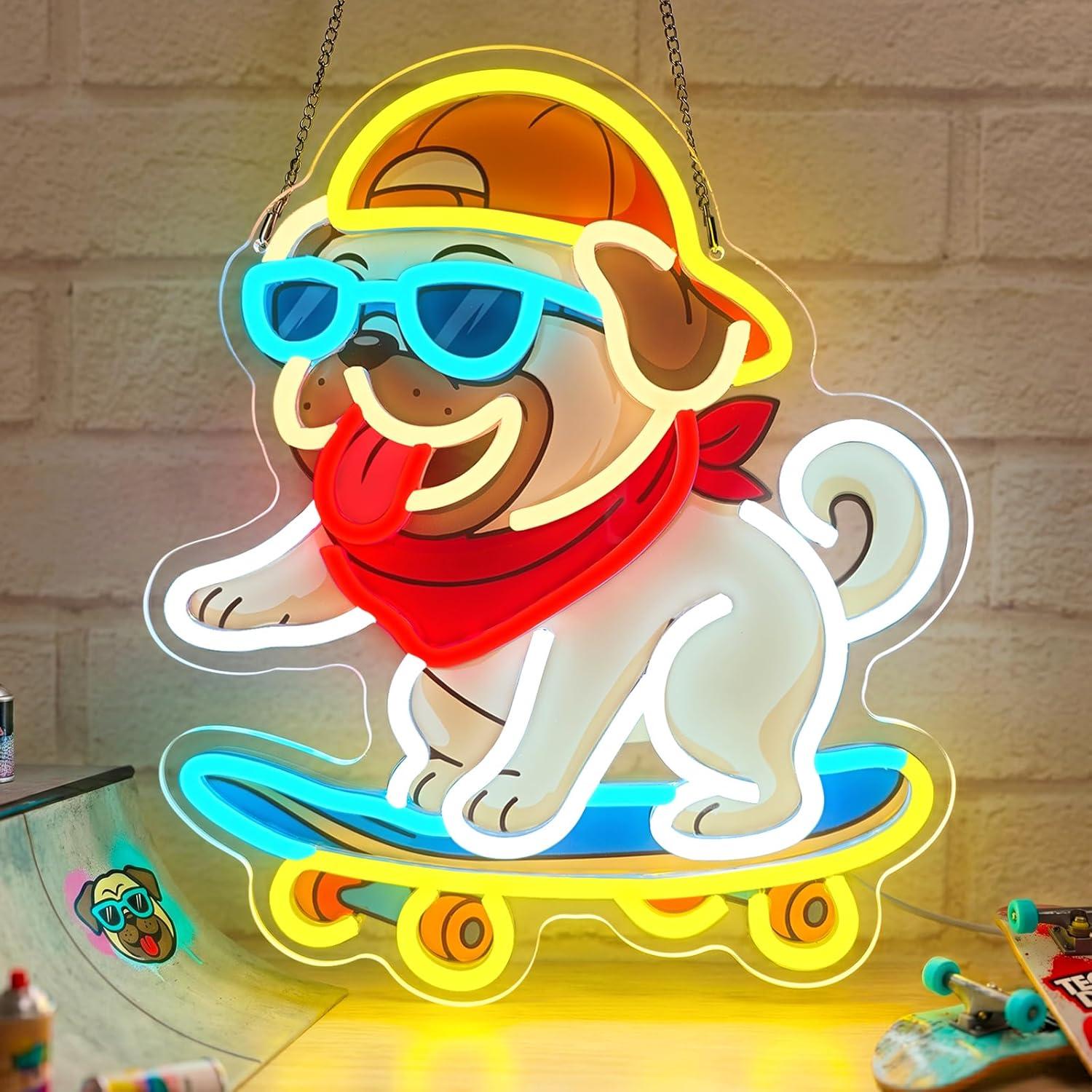 Lampu LED Neon Skateboarding A - Skateboard ulasan dan harga