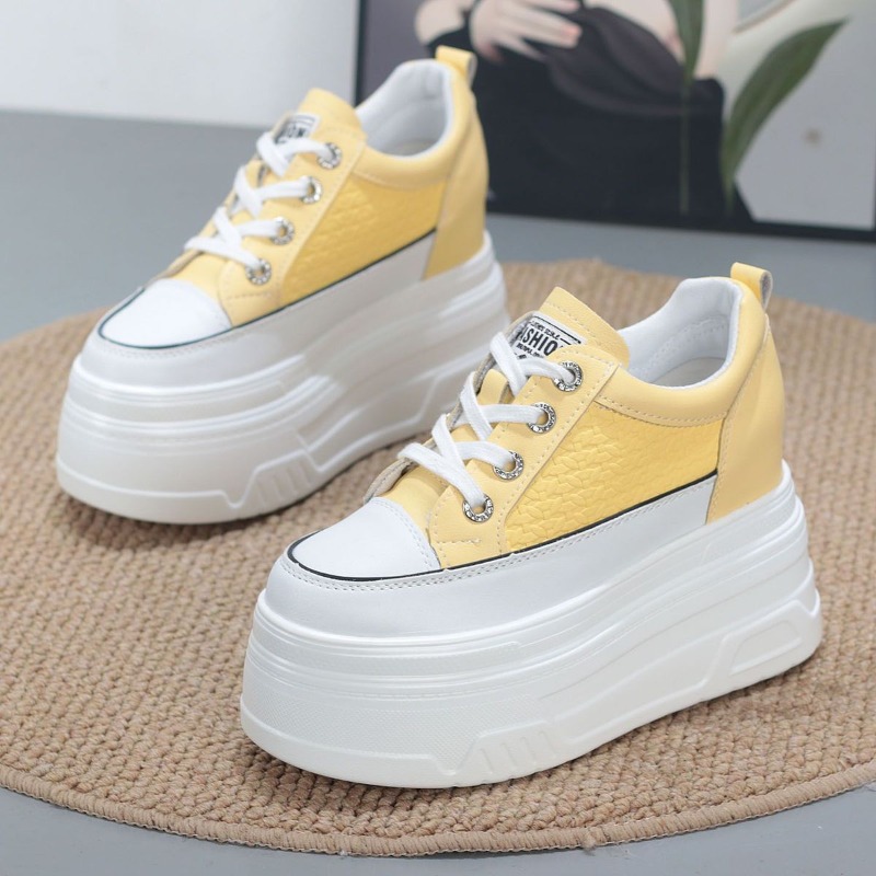 Sepatu Sneakers Platform Wedge - Skateboard ulasan dan harga