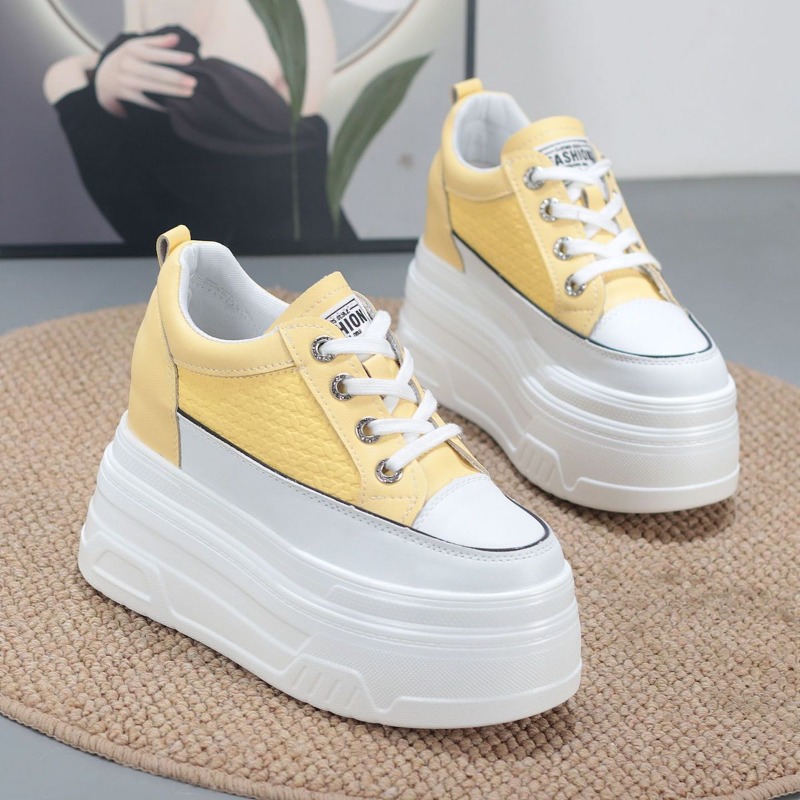 Sepatu Sneakers Platform Wedge - Skateboard ulasan dan harga