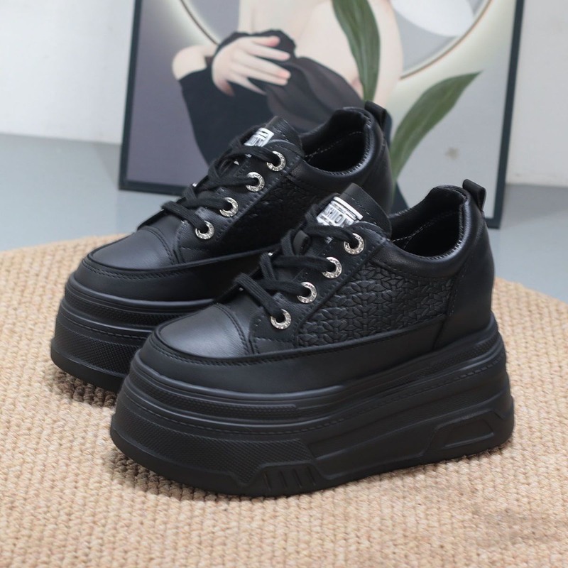 Sepatu Sneakers Platform Wedge - Skateboard ulasan dan harga