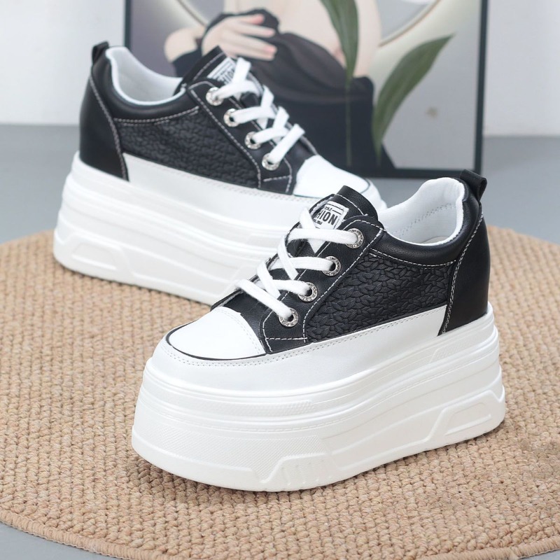 Sepatu Sneakers Platform Wedge - Skateboard ulasan dan harga