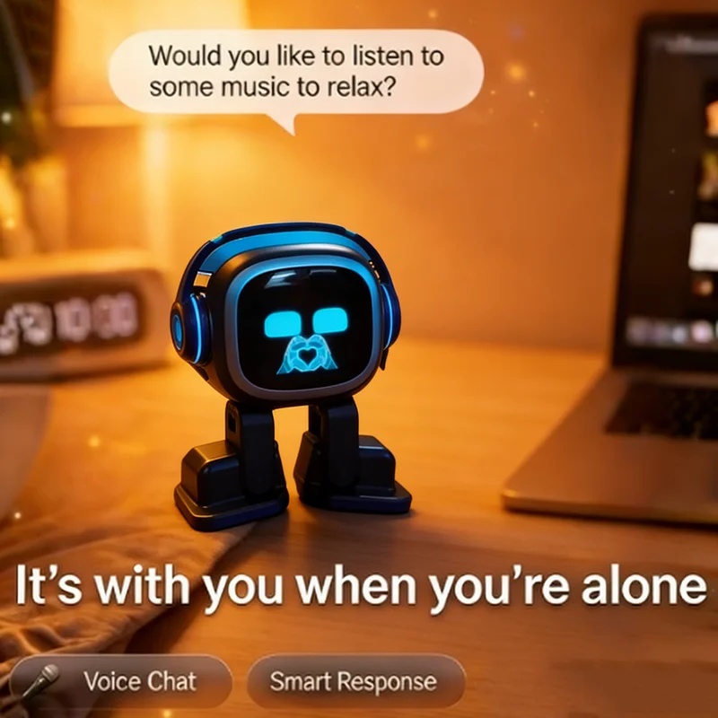 Robot AI EMO Baru, Teman Inter - Skateboard ulasan dan harga