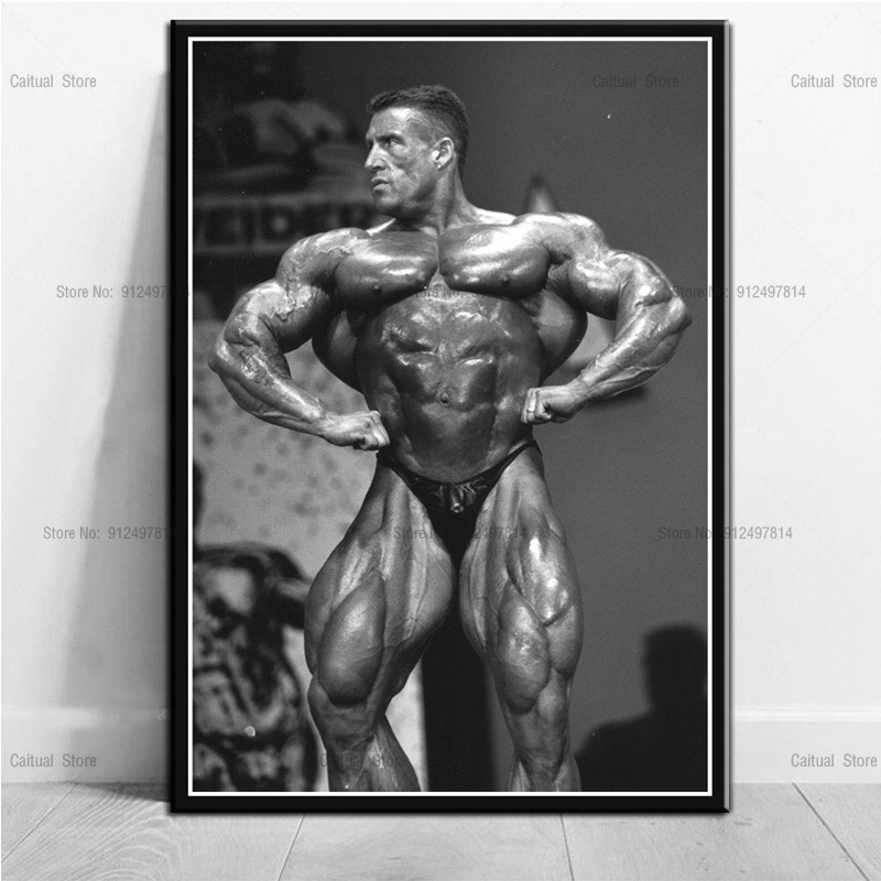 Dorian yaes pria otot GYM bina - Sports Equipment Poster ulasan dan harga