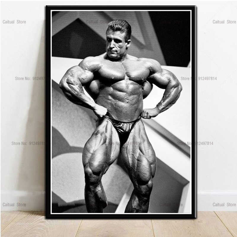 Dorian yaes pria otot GYM bina - Sports Equipment Poster ulasan dan harga