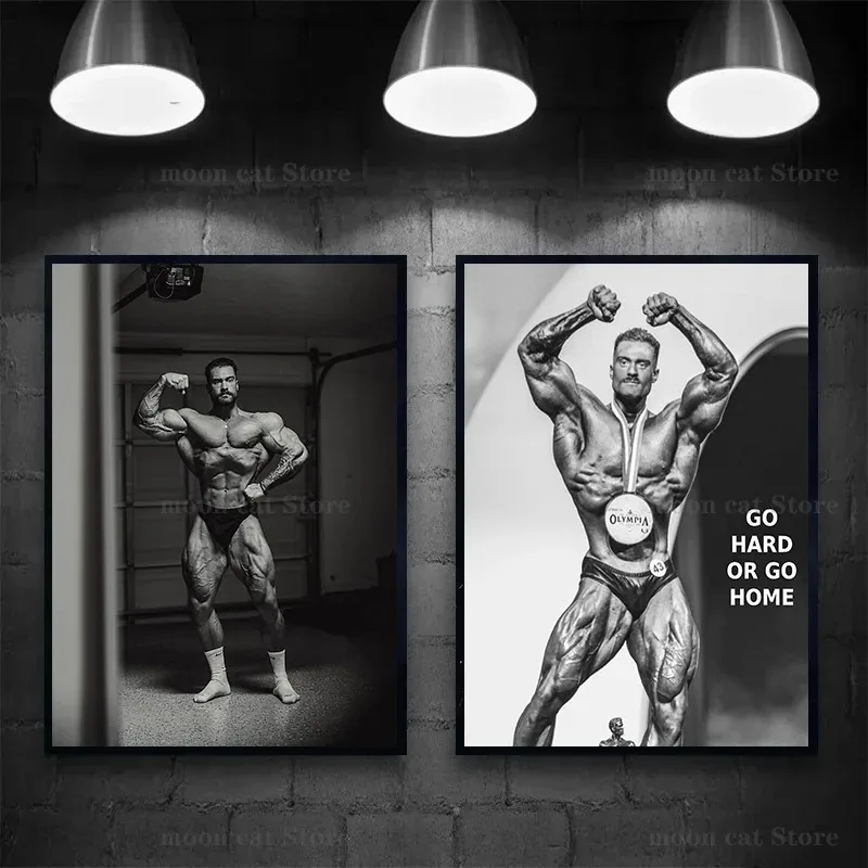 Lukisan Kanvas Chris Bumstead  - Sports Equipment Poster ulasan dan harga