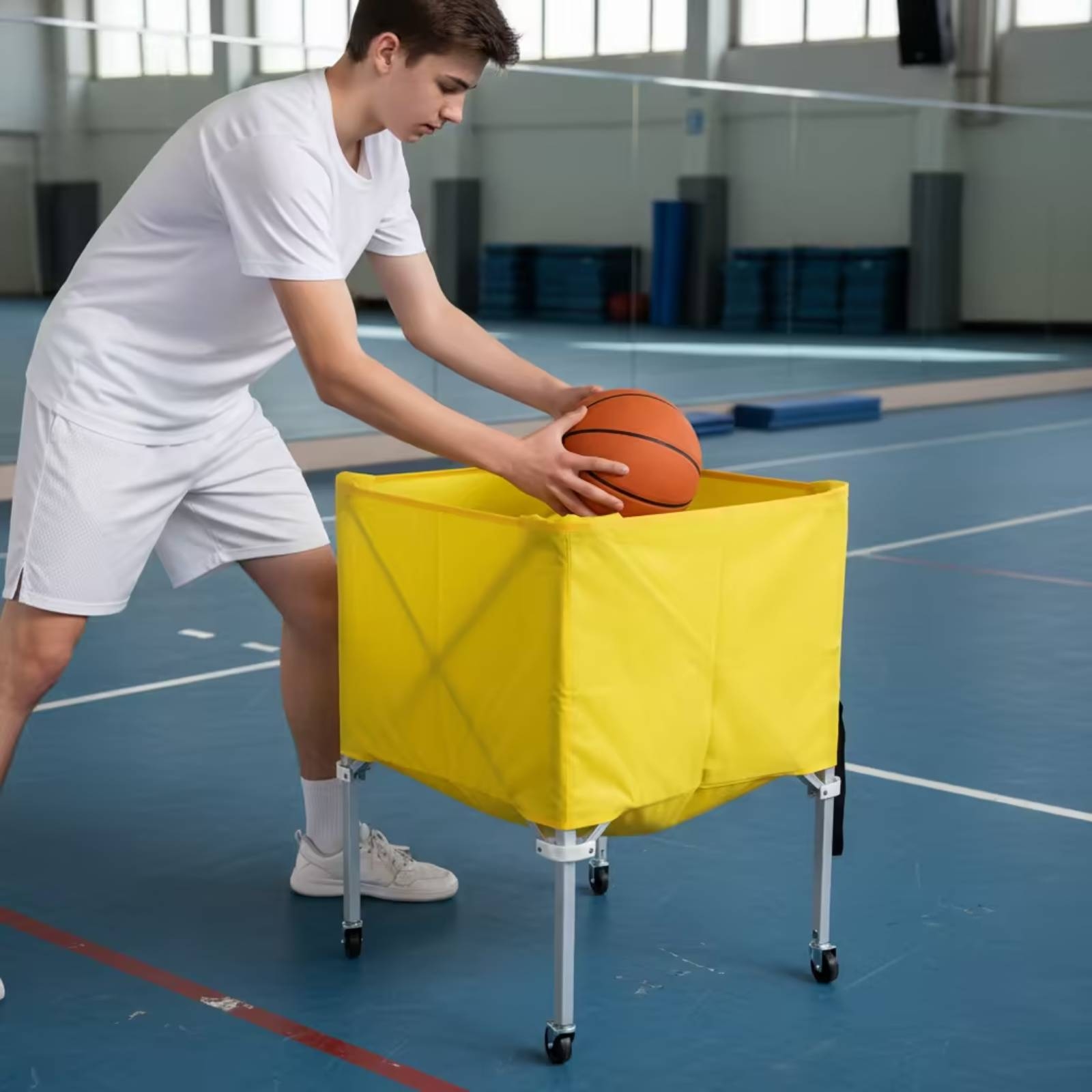 Troli Bola Lipat Ringan, Troli - Gym Ball ulasan dan harga