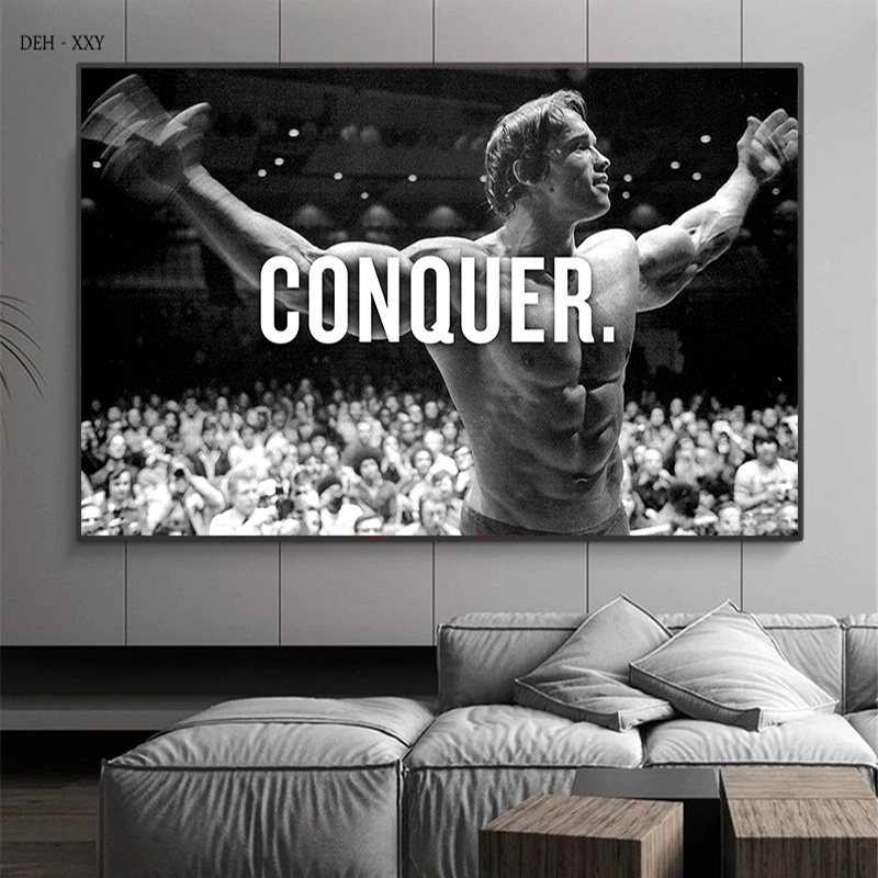 Arnold Schwarzenegger Poster K - Sports Equipment Poster ulasan dan harga
