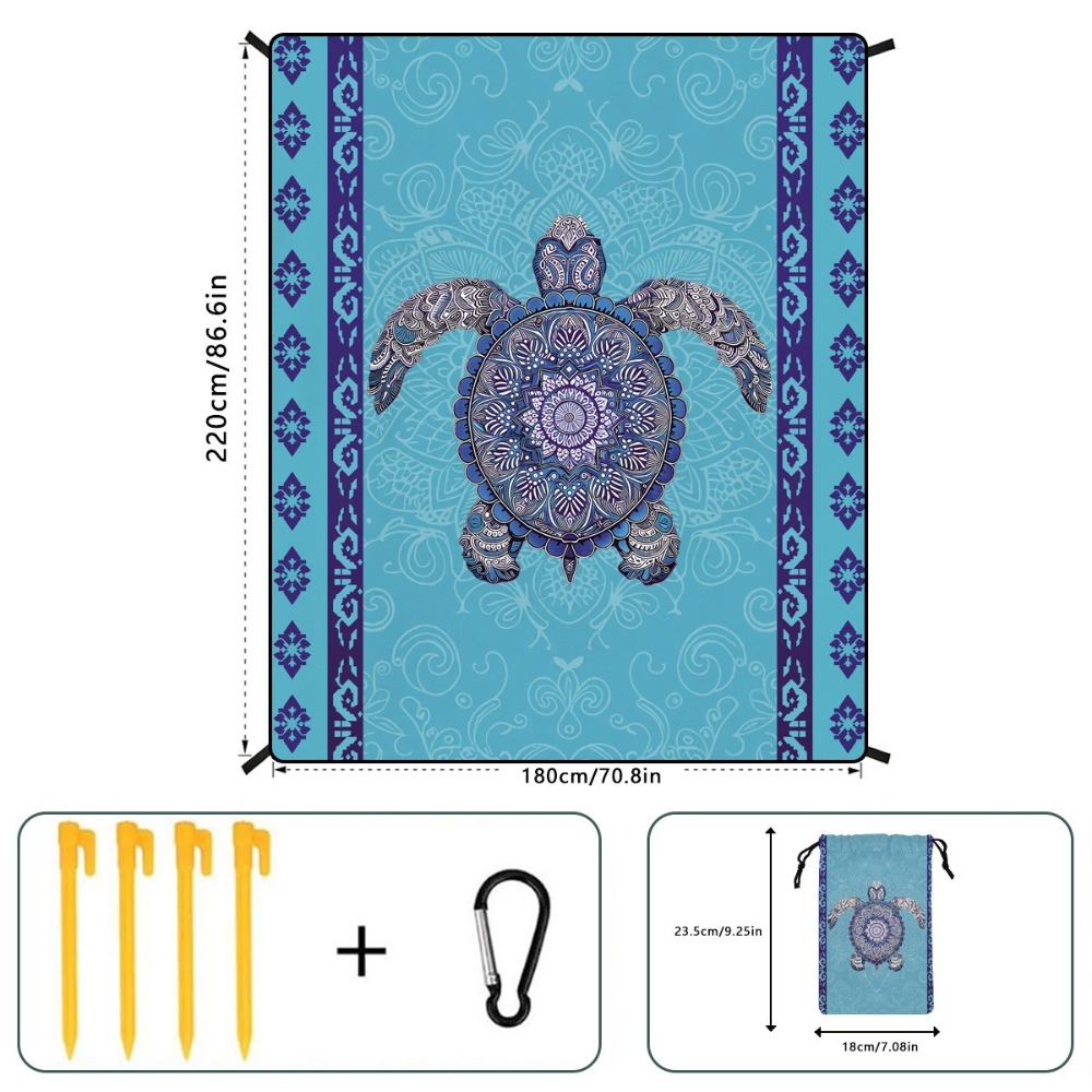 Handuk Pantai Motif Pohon Pale - Yoga Mat ulasan dan harga