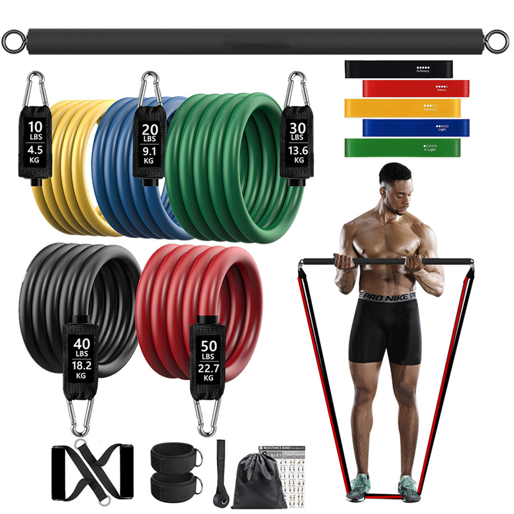 150lb Gelang Elastis Tahan Ram - Dumbbell Set ulasan dan harga