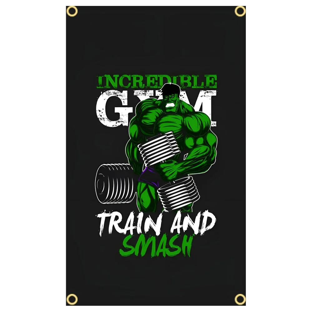 Bendera GYM tanda pesan Slogan - Sports Equipment Poster ulasan dan harga