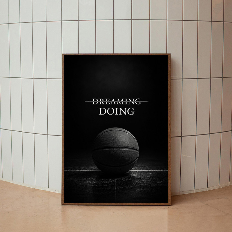 Poster Motivasi Kebugaran Mode - Sports Equipment Poster ulasan dan harga